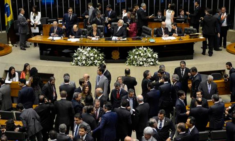 Deputados federais  são empossados em Brasília 