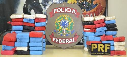 PF apreende 85 kg de cocaína no Rio de Janeiro