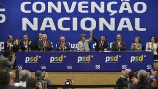 PSD oficializa apoio à candidatura de Dilma