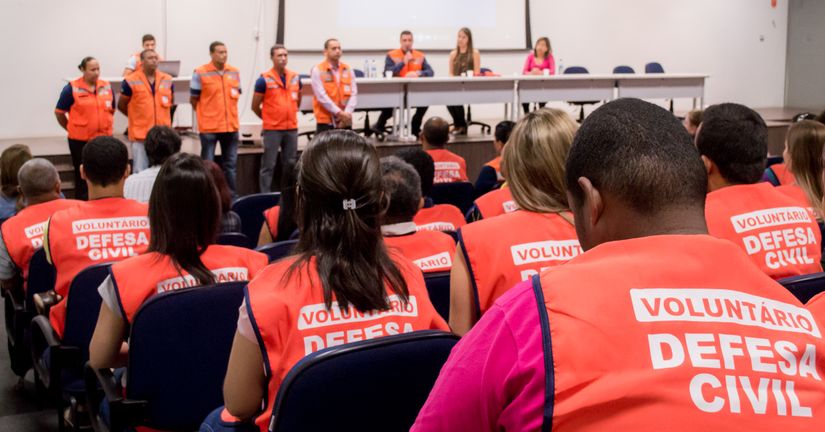 Defesa Civil abre inscrições de curso para voluntários