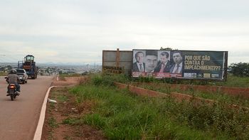 Outdoors contra políticos pró governo já chegou em Rondonópolis