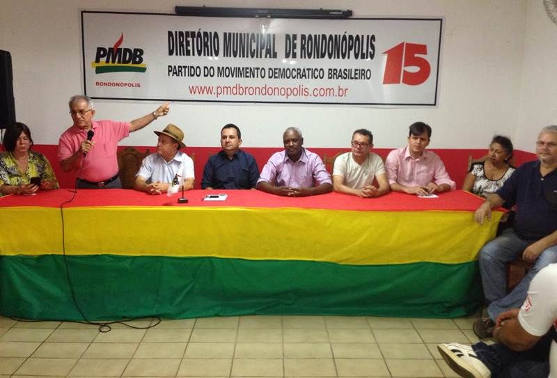 PMDB se reúne e define apoio à candidatura de Adonias