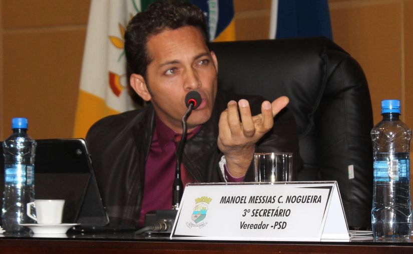Vereador turista, Messias di Caprio é acusado de chantagear colegas 