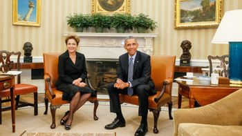 Dilma e Obama se reúnem e divulgam acordos fracos