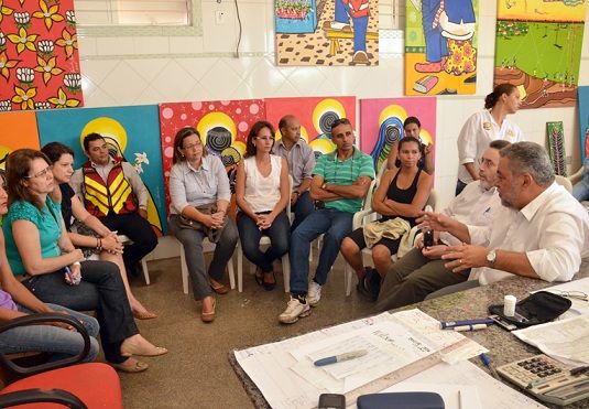 Percival se compromete a construir Centro de Apoio ao Diabético
