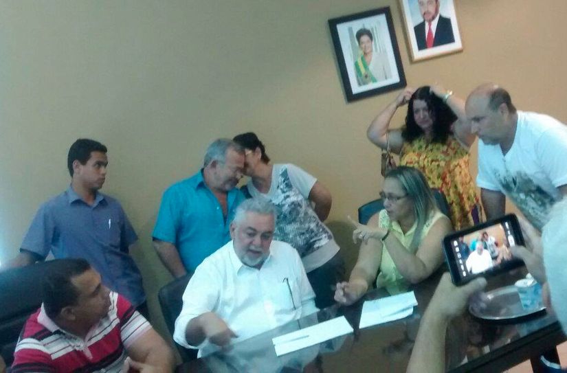 Diretoria da Uramb se reúne com prefeito para tratar de pauta dos comunitários