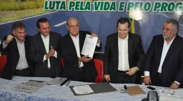 Ministro visita Rondonópolis para assinar contrato da duplicação da BR-364 até Jaciara