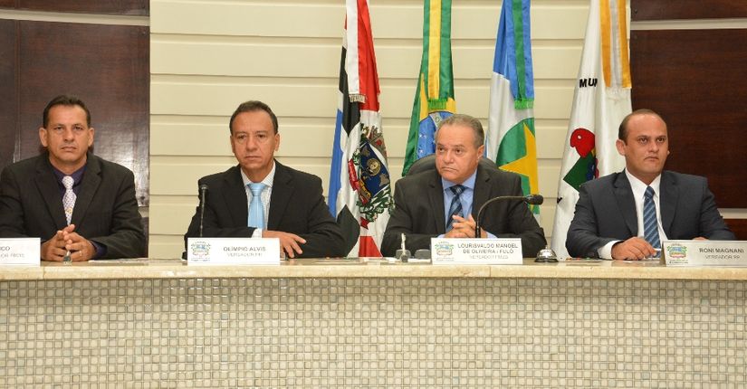 Fulô assume presidência e diz que vereadores também são responsáveis pela Administração Municipal