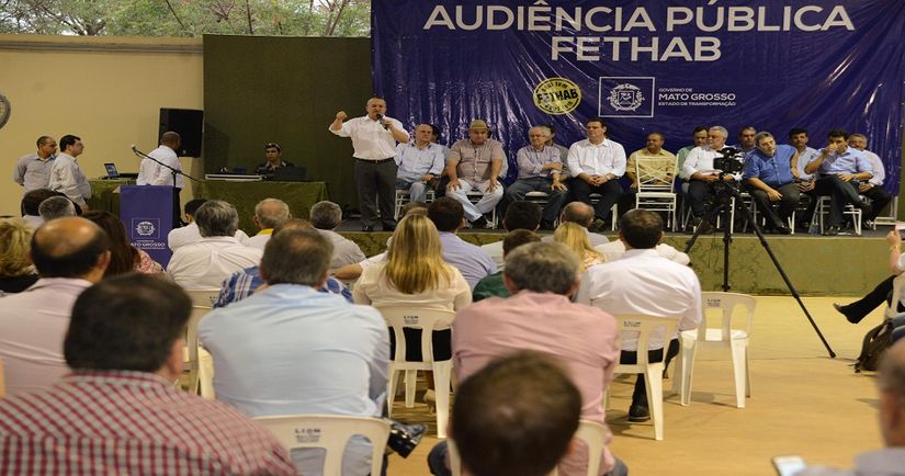 Taques participa de audiência pública em Rondonópolis sobre novo modelo do Fethab