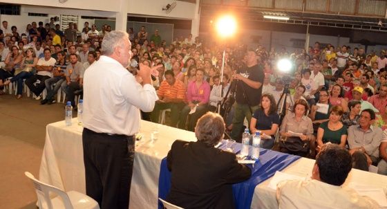 Percival reforça que trabalhará com parcerias e mostra propostas para saúde, habitação e saneamento