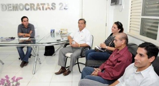 Cúpula do Democratas assegura apoio à candidatura de Percival Muniz