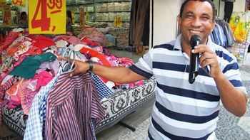 Comércio do centro apela para locutores para anunciar ofertas e provoca poluição sonora