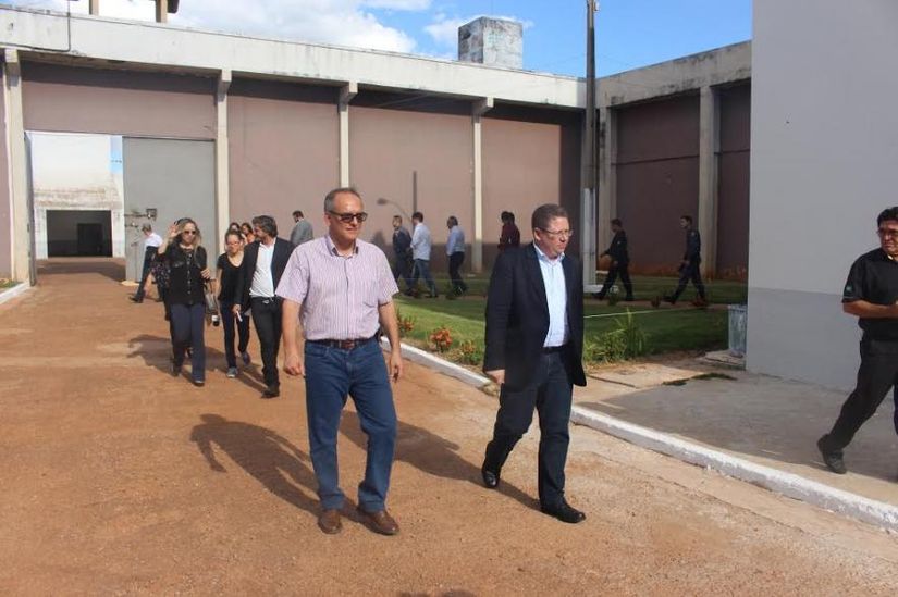 Pátio classifica como positivas visitas às unidades prisionais de Rondonópolis