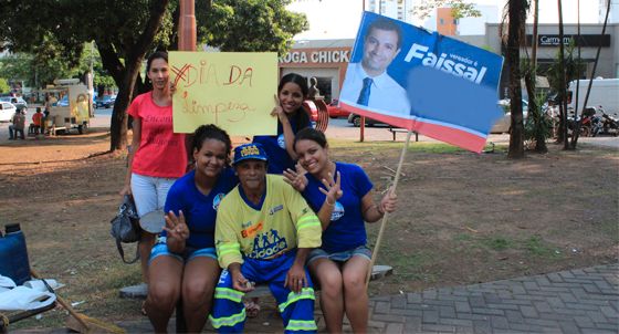 Faissal entrega nesta semana santinhos e outras propagandas impressas para reciclagem
