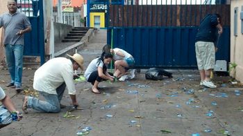 Em Cuiabá: Eleitores protestam contra 'boca de urna'
