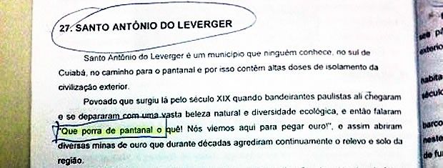 Instituto responsável pela confecção das apostilas assume o erro e fala em 'sabotagem'