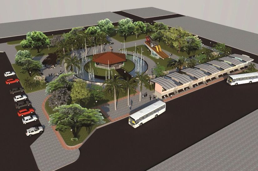 Pelas redes sociais, Percival lança modelos para revitalização da Praça dos Carreiros