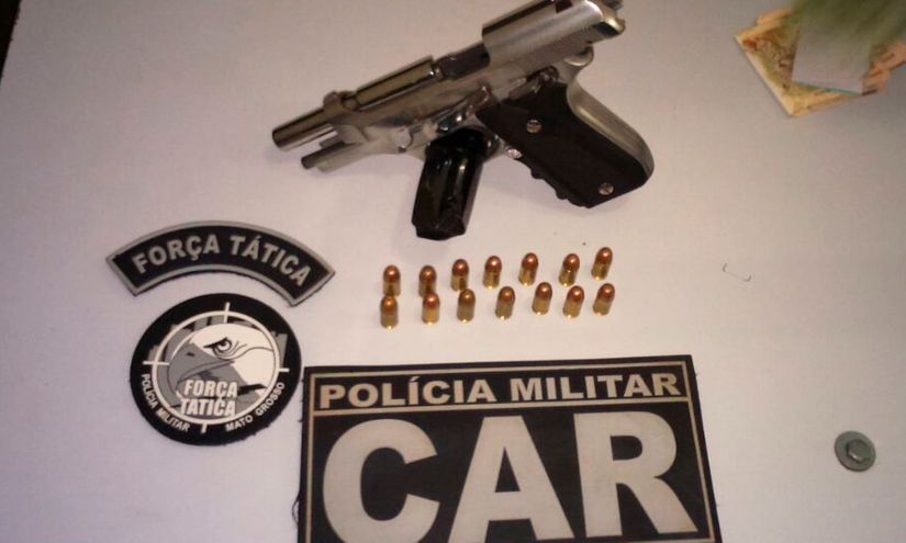 Operação 'Cerco Total" tira de circulação 9 armas de fogo em Rondonópolis