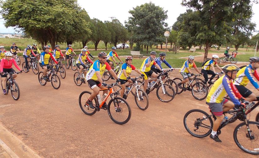 Grupos de ciclismo de Rondonópolis se unem em prol do Lar dos idosos Dia a Dia Gazeta MT