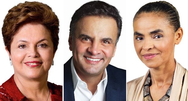 Dilma tem 37,3% das intenções de voto; Marina, 22,5% e Aécio, 20,6%