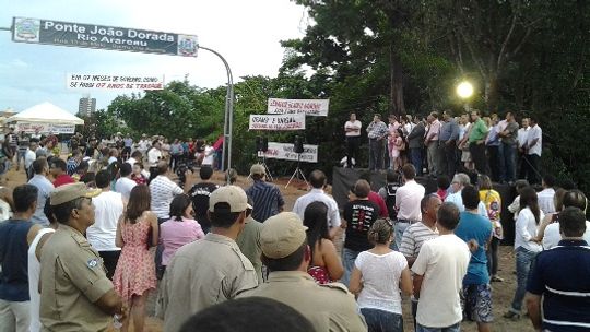 Após inauguração, Ananias afirma que Prefeitura terá recursos para concluir ponte 'João Dorada'