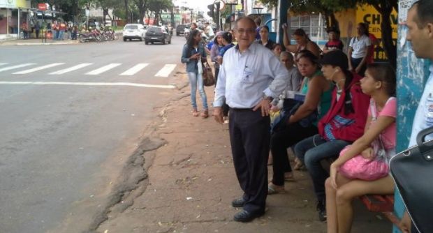 Passageiro: Vereador vive na prática dia a dia do transporte coletivo em Rondonópolis