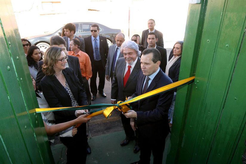 Ministra Maria do Rosário e Silval Barbosa inauguram Centro de Referência em Direitos Humanos 