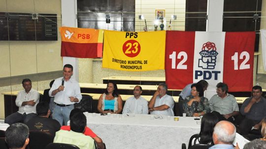 MRMM faz reunião para escolher vice de Percival e ainda aguarda PSDB