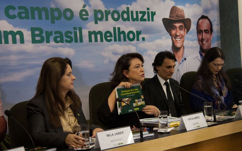 Kátia Abreu anunciou economia de R$ 69,4 milhões no Ministério da Agricultura