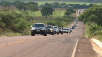 Falta de condições de tráfego leva Silval a desistir de novo estradeiro na MT-040