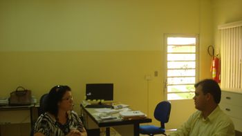 Thiago Silva (PMDB) visita Secitec e discute melhorias na instituição de ensino