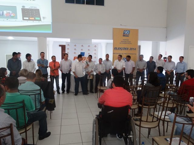 Encontro Estadual do PROS debate estratégia para as eleições 2014