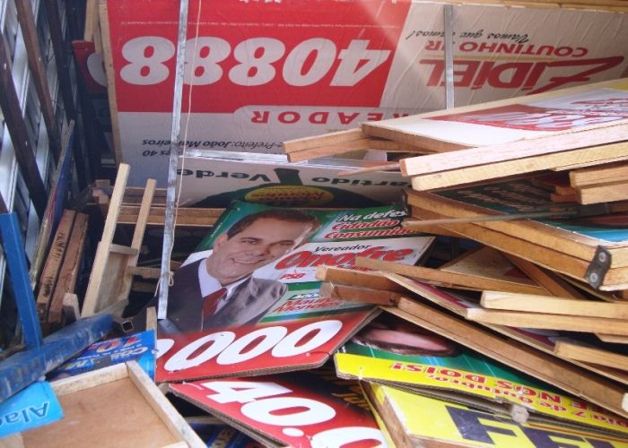Quase 3 mil materiais de campanha são apreendidos em Mato Grosso