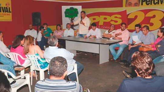 Diretório municipal do PPS se reúne para definir apoio à candidatura de Reginaldo
