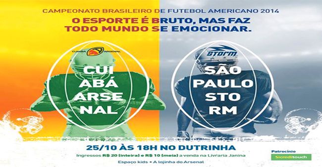 Cuiabá Arsenal e São Paulo Storm em duelo decisivo