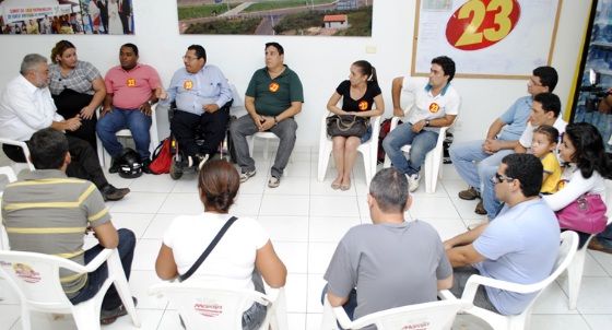 Percival Muniz recebe apoio de servidores das Ciretrans de Rondonópolis