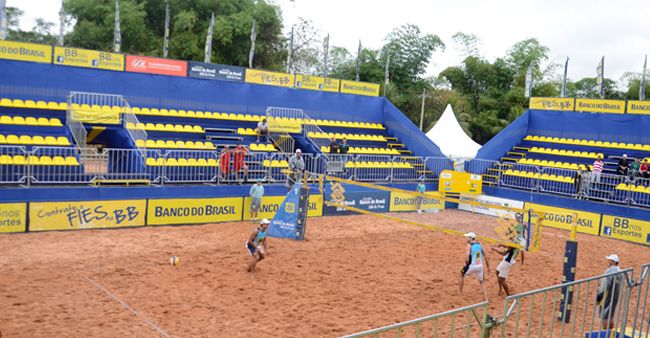 Vôlei de Praia: Evento que custou mais de R$ 2 milhões terminou com fracasso de público