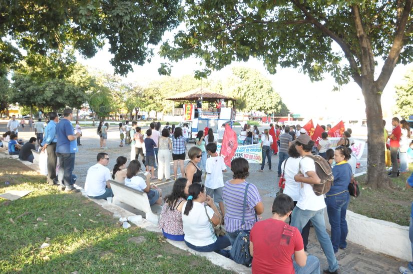 Entidades realizam manifesto em apoio ao Dia Nacional de Lutas convocado pelas centrais sindicais