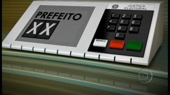 Primeiro voto na urna eletrônica é para vereador; Logo após é para o candidato a prefeito