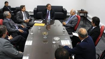 Membros do Pleno recebem futuro presidente do TRE