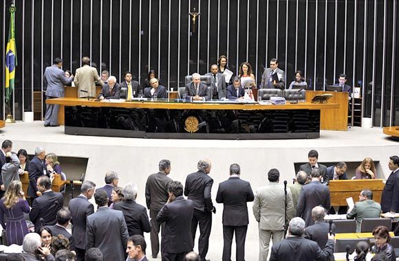 Os forasteiros da Câmara Federal