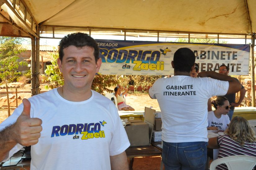 Rodrigo da Zaeli levará gabinete itinerante para o Jardim Liberdade
