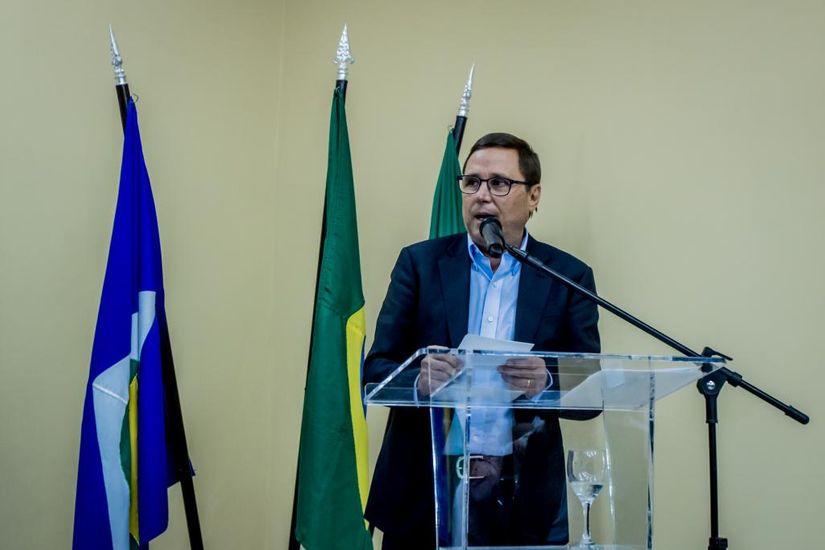 Secretário Mauro Carvalho participa da posse da nova diretoria da AEDIC   Imagem: Christiano Antonucci