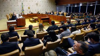 Ministros do STF durante a sessão do plenário em dezembro    Imagem: Fellipe Sampaio/SCO/STF