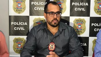 Delegado da DHPP Marcel Gomes de Oliveira  Imagem: Reprodução
