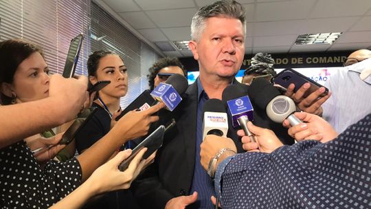 Secretário da Sesp-MT, Alexandre Bustamante  Imagem: Daffiny Delgado/ GazetaMT