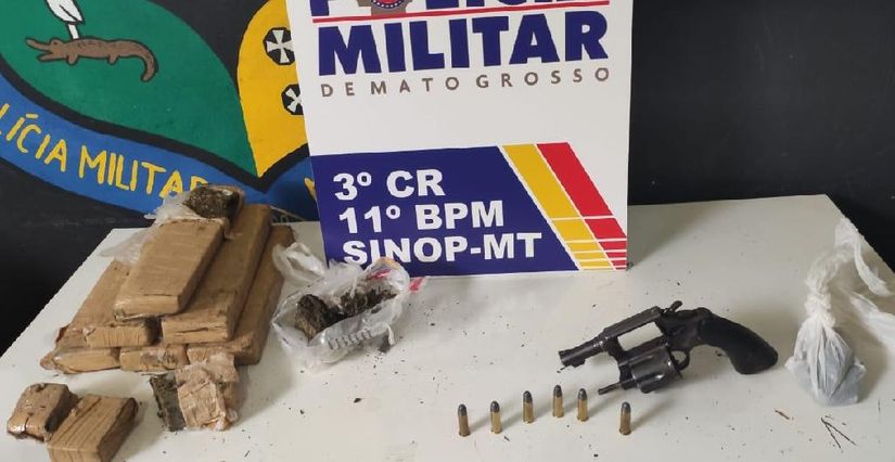 Material apreendido estava na casa de suspeito de ter praticado o furto. (Foto: divulgação PM/MT)