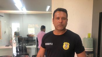 Delegado da Derrfva Gustavo Garcia   Imagem: Bruno Pinheiro / GazetaMT