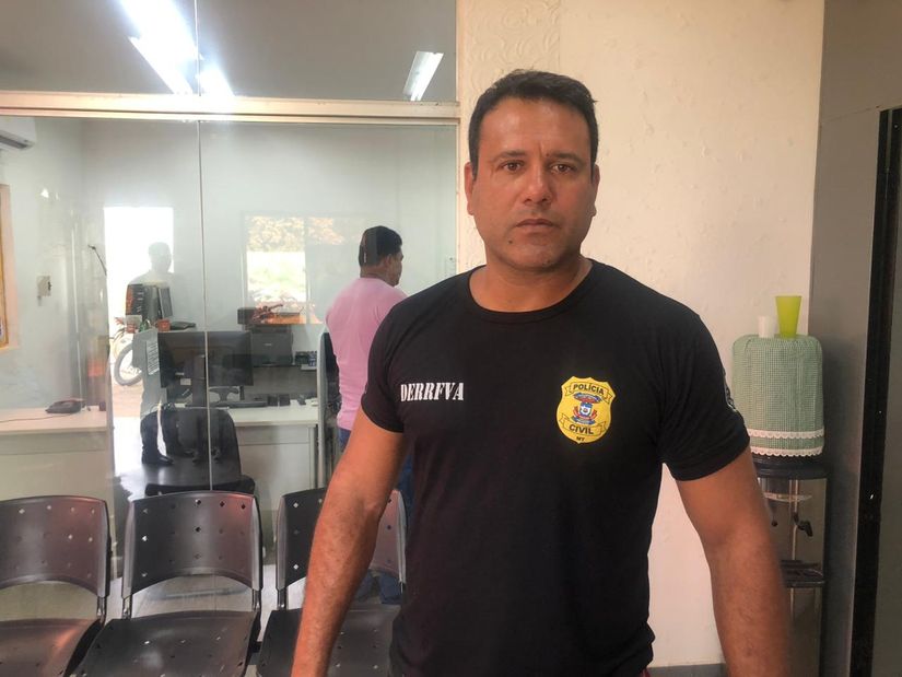 Delegado da Derrfva Gustavo Garcia   Imagem: Bruno Pinheiro / GazetaMT