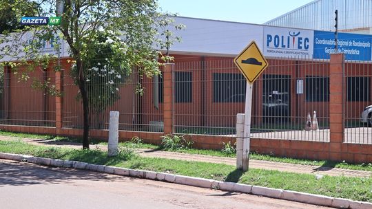 Prédio da Politec de Rondonópolis (Foto: Messias Filho/GazetaMT)